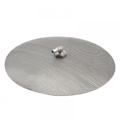 HB-FB305 False Bottom 304 Stainless Steel ,Diameter 30.5cm / 12'' with 3/8" barb fitting and 1/2" lock Fitting Grain brewing Accessories