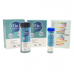 PP-17IN1 17-In-1 Water Test Strip Aquarium Fish Tank Pool Water Drinking Water Quality Hardness PH, Bromine, Nitrate Test Strip