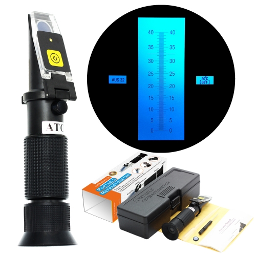LED-RHA-801 ATC DEF 0%-40% Urea Concentration Refractometer With LED Light