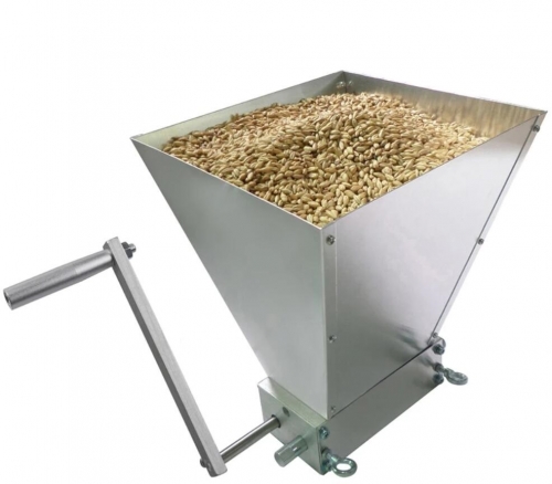 HB-MM01 Stainless 2-roller Barley Malt Mill Grain Grinder Crusher For Homebrew Wholesale & Dropshipping