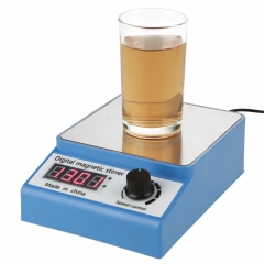 ZGCJ-3A 0-3000RPM Digital Magnetic Laboratory Stirrer Mixer Plate Control Blender Machine with Stir Bar 100-240V