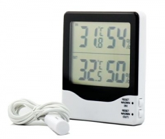 DT-15 High Quality Room Indoor and Outdoor Electronic Temperature Humidity Meter Digital Thermometer Hygrometer