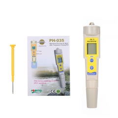 PH-035 Pen-type Waterproof pH and Temperature Meter