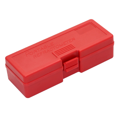 RB-01R Red Color Protable Optical Refractomter Empty Boxes Case