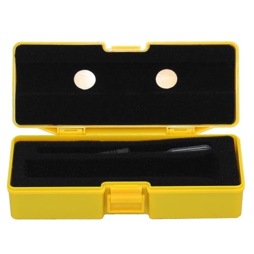 RB-03Y Yellow Color Protable Optical Refractomter Boxes Case with Sponge.