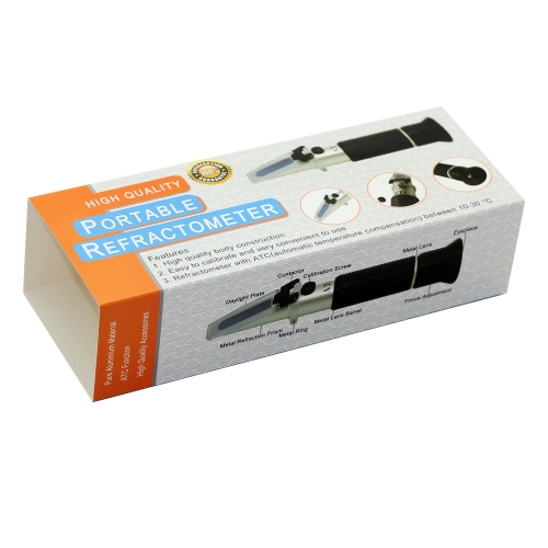 RB-02S Protable Optical Refractomter outlayer paper boxes for Standard refractometers