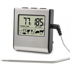 KT-20 Plastic waterproof stainless steel probes direct measuring digital food thermometer
