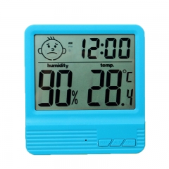 DT-38 Indoor Room LCD Digital Hygrometer Thermometer Baby Smile Face Household Temperature Humidity Meter