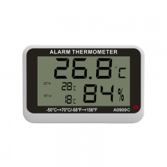 DT-A0909C Waterproof Refrigerator Fridge Thermometer Thermometer Hygrometer LCD Display Fahrenheit Digital Freezer Room Thermometer