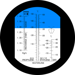 LED-RHA-503 ATC B1.100-1.400sg E-50~0℃ P-50~0℃ C-40~0℃ Refractometer With LED Light
