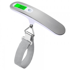 PS104A-50KG 50KG 10g Hand Held Belt Scale LCD Digital hanging Scale For Travel Suitcase Luggage Hanging Scales Weighing Balance Electronic