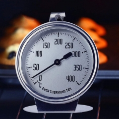 SST-6 0-400 Celsius Stainless Steel Oven Thermometer Mini Dial Stand Up Temperature Gauge Gage Food Meat Kitchen Tools Oven Cooker