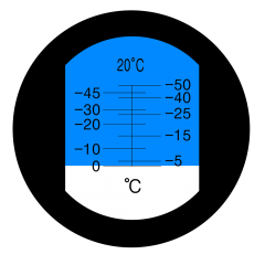 LED-RHA-50 ATC Windshield Washer Fluid(0~-50℃) Refractometer With LED Light