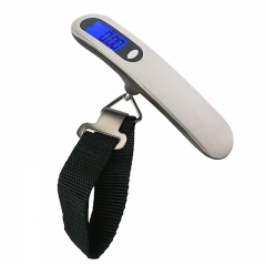 PS104B-50KG 50KG 10g Hand Held Belt Scale LCD Digital hanging Scale For Travel Suitcase Luggage Hanging Scales Weighing Balance Electronic