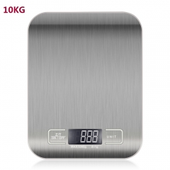 DKS-10A 10KG Digital Kitchen Scale Stainless Steel Weighing Scale Food Diet Postal Balance Measuring LCD Electronic Scales