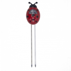 SP-Soil11 Cute Ladybug Soil PH Tester 3 In 1 PH Light Moisture Acidity Tester Soil Tester Moisture Meter Plant Soil Tester Kit for Flowers