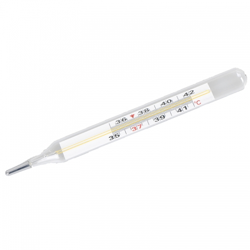 GT-5 Large Size Screen Body Temperature Measurement Device Clinical Armpit Glass Mercury Thermometer Home Health Care Product