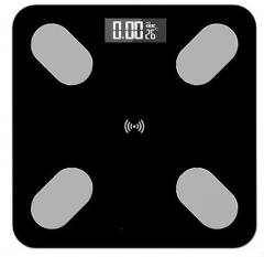 BS02A-180KG 0.1KG Bluetooth Body Fat Scale BMI Scale Smart Electronic ​Scales LED Digital Bathroom Weight Scale Balance Body Composition Analyzer