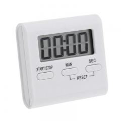 TM-103 LCD Digital Kitchen Timer Count-Down Up Clock Loud Alarm Magnet Clock DIY Stand White Kitchen Oven Cooking Timer 99 Minutes
