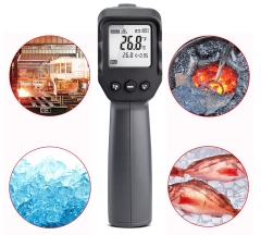 Digital Infrared Thermometer Laser Temperature Meter Non Contact Thermometer Temperature Meter Gun Industry IR Pyrometer
