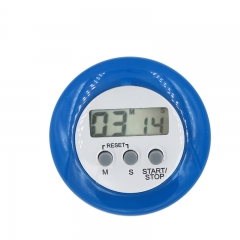 TM-120 high quality round electronic timer LCD Digital Kitchen Countdown Timer Timing tool with stand