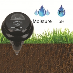 SP-SoilA8 New Three way Soil PH Level Moisture Light Tester Meter Flower Plant Crop Hydroponics Analyzer