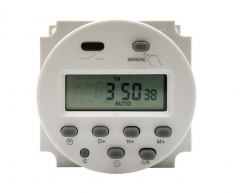 CN101A 12V/24V/110V/220V Single and double countdown micro cycle time control switch timer controller seconds control 16A