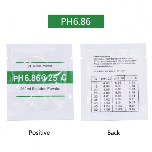 PH-CS686 6.86PH PH Meter calibrate solution PH Buffer Powder for PH Test Meter Measure Calibration