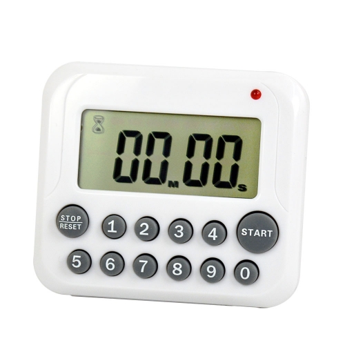 TM-154 Digitale Electrical Time Timer LCD School Sports Kitchen Cooking 12 Key Count Down Up Stopcontact Magnetic Coffee Alarm Clock