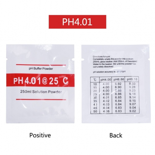 PH-CS401 4.01PH PH Meter calibrate solution PH Buffer Powder for PH Test Meter Measure Calibration