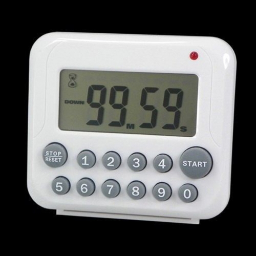 TM-148 Digital LCD Count Down Up Cooking Alarm Kitchen Timer Electronic Clock Magnetic