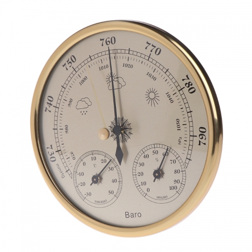 RT-15 Wall Mounted Household Barometer Thermometer Hygrometer Weather Station Hanging