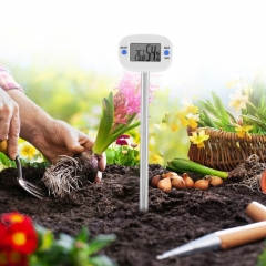 Soil-290 LCD Soil Thermometer Hygrometer Probe Electronic Temperature Humidity Meter Garden Plant Thermometer Hygrometer