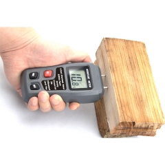 MT01 0-99.9% Two Pins Digital Wood Moisture Meter Wood Humidity Tester Hygrometer Timber Damp Detector Large LCD Display