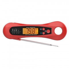 DT-JH03R Red Color Waterproof Digital Instant Fast Reading Meat Thermometer BBQ Thermometer Homebrew Thermometer