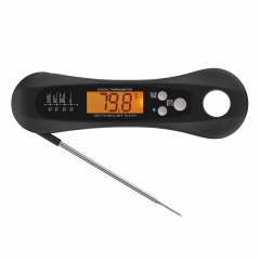 DT-JH03B Black Waterproof Digital Instant Fast Reading Meat Thermometer BBQ Thermometer