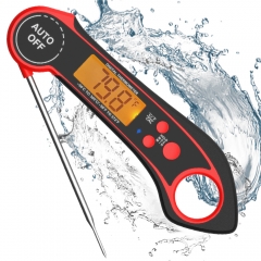 DT-JHA2 Digital Instant Read Meat Thermometer for Grill and Cooking, IPX7 Waterproof Food Thermometer with Backlight & Calibration Homebrew Thermometer