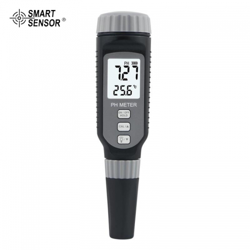 PH-838 Smart Sensor Portable PH/TEMP High Precision Digital Pen PH Meter 0~14pH Water Quality Tester Acidometer IP65
