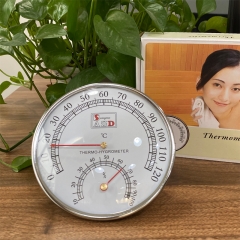 RT-18 Household Humidity Temperature Meter Gauge Wall Mounted Temperature Humidity Meter Thermometer Hygrometer For Sauna Room