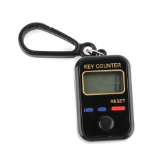 FC-008 LCD Digit Electronic Tally Counter 0-99999 Keychain Finger Counter For Sewing Knitting Weave Tool