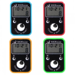 FC-007 Mini Finger Rows Counter LCD Electronic Digital Tally Counter Stitch Marker And Row Finger Counting Timer Soccer Golf Counter