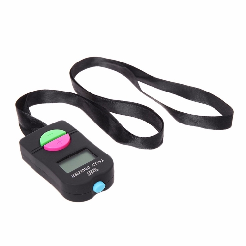 FC-010 Digital Hand Tally Counter Electronic Manual Clicker Golf Gym Hand Held Counter 6.3x3.4x1.5cm