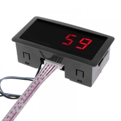 MC-016 Digital Counter DC LED 4 Digit 0-9999 Up/Down Plus/Minus Panel Counter Meter with Cable