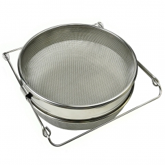 SF-01 Double-layer Stainless Steel Honey Sieve Filtration Bee Honey Filter Strainer Machine Tool Extractor Beekeeping Tools