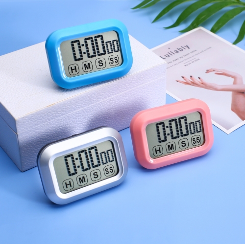 T-201 Touch Screen Kitchen Digital Timer Stopwatch Alarm Clock Magnetic