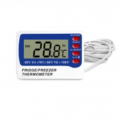 Digital Freezer Thermometer with Magnet Alarm Function Refrigerator Thermometer -50-70C/-58-158F