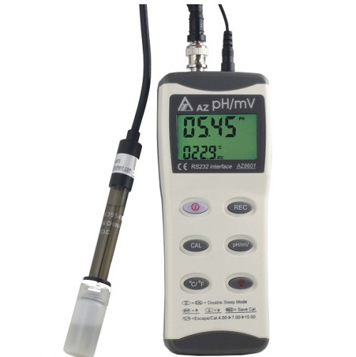 AZ 8601 Handheld Digital Water pH Meter with PC Link