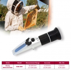 RHB-90N ATC Honey 58-90%Brix 12-32%Water Optical Refractometer