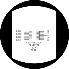 RHS-4 ATC 2-4% salinity 1.015-1.030S.G. optical refractometer