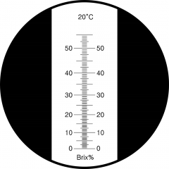 RHB-55 ATC Brix 0-55% optical refractometer